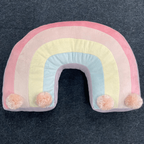 ['Kayo' Rainbow Cushion]