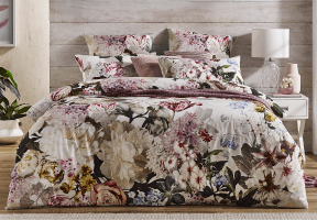 ['Ivana' Quilt Cover Set* - Queen]
