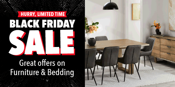 [Black Friday Sale! Huge offers on Furniture & Bedding]