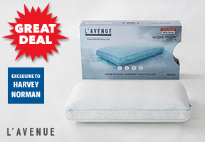 [L'Avenue High Cool Medium-Firm Pillow]