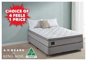 [King Koil 'Conforma Ambience Super Firm, Firm, Medium or Plush' Queen Mattress]