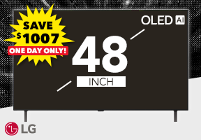 [LG 48" B5 4K<sup>#</sup> OLED AI Smart TV]