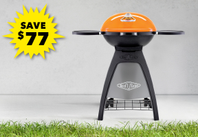 [BeefEater 'BUGG' 2-Burner BBQ with Trolley & Full-Length Cover]