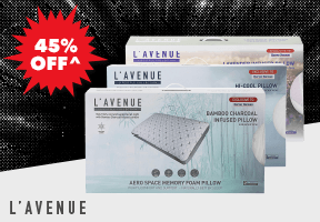 [L'Avenue Memory Foam Pillows]