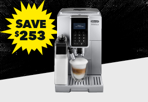 [De'Longhi Dinamica Fully Automatic Coffee Machine with LatteCrema System]