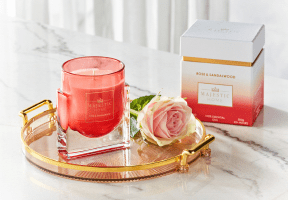 [Rose & Sandalwood Candle - Large]