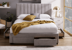 ['Coco' 4-Drawer Queen Bed<sup>†</sup>]