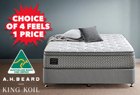 [King Koil 'Conforma Ambience Super Firm, Firm, Medium or Plush' Queen Mattress]