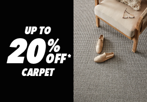 [Up to 20% off* Carpet]