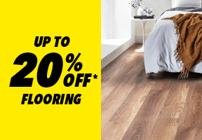 [Up to 20% off* Flooring]