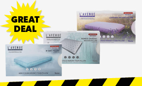 [L'Avenue Memory Foam Pillows]