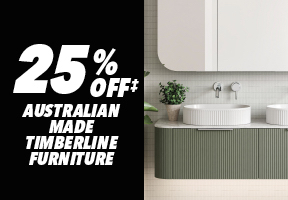 [25% off‡ Australian Made Timberline Furniture]