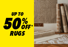 [Up to 20% off* Rugs]