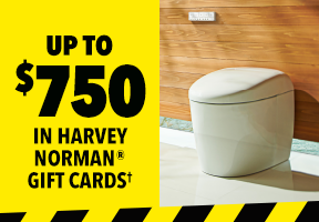 [Up to $750 in Harvey Norman Gift Cards†]