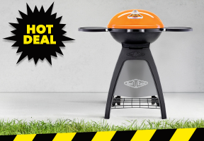 [BeefEater 'BUGG' 2-Burner BBQ with Trolley and Full-Length Cover]