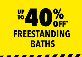 [Up to 40% off Freestanding Baths]