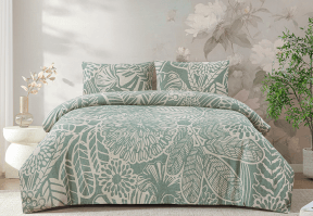 [L'Avenue 'Floriade' Quilt Cover Set* - Queen]