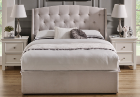 ['Lucy' Queen Gaslift Bed]