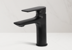 [Villeroy & Boch 'Magnum' Basin Mixer - Matte Black]