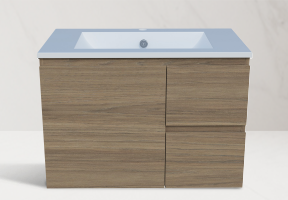 [Timberline 'Austin' 750mm Wall-Hung Vanity with Alpha Ceramic Top]