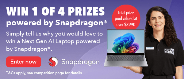 [Win 1 of 4 Prizes Powered by Snapdragon]
