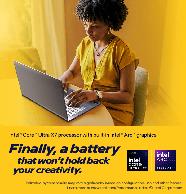 [Finally a battery that won't hold back your creativity]