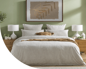 ['Zebra' Jacquard Queen Quilt Cover Set*]