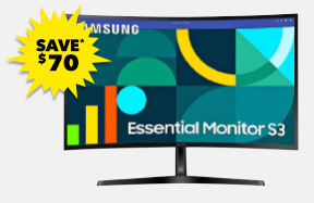 [Samsung 27" Full HD Curved Monitor]