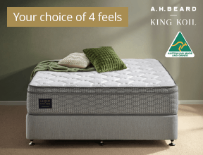 [King Koil 'Conforma Embrace Super Firm, Firm, Medium or Plush' Queen Mattress]