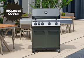 [Gasmate 'Halo' 4-Burner BBQ]