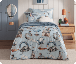['Dragons Dreams' Single Quilt Cover Set*]