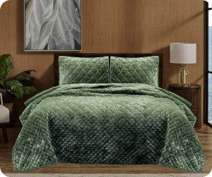 ['Dion Pine' Queen/King Coverlet Set^]
