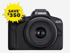 [Canon EOS R50 Mirrorless Camera with 18-45mm Lens Kit]