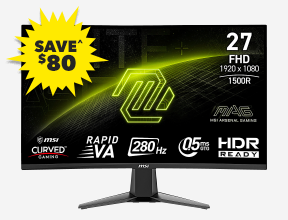 [MSI MAG 27" Curved FHD Gaming Monitor]