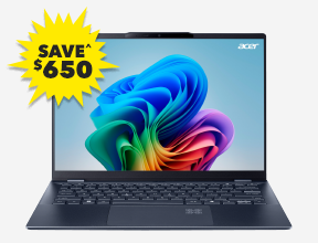 [Acer Swift AI EVO Copilot+ PC<sup>†</sup>]