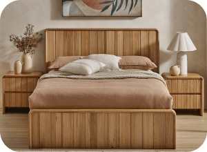 ['Lara' Queen Gaslift Bed]