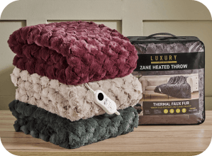 [L'Avenue Luxury 'Zane' Heated Throw - Small]