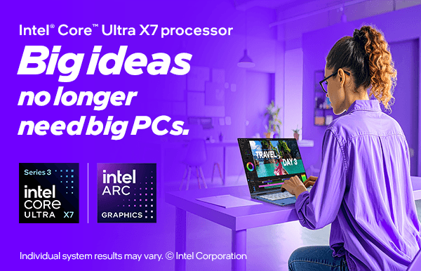 [Big ideas no longer need big PCs]