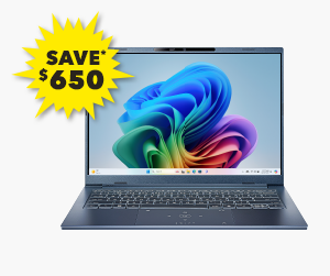 [Acer Swift Go 14 AI Copilot+ PC<sup>†</sup>]