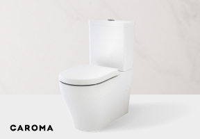 [Caroma 'Luna' Cleanflush<sup>®</sup> Back-To-Wall Toilet Suite]