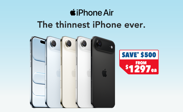 [iPhone Air | The thinnest iPhone ever.]