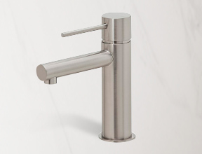 [Phoenix 'Vivid Slimline' Basin Mixer - Brushed Nickel]