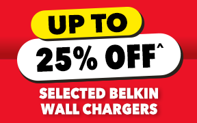 [Up to 25% off^ selected Belkin Wall Chargers]