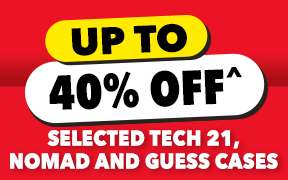 [Up to 40% off^ selected Tech 21, Nomad and Guess cases]