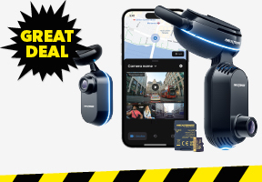 [Nextbase iQ 1K Smart Dash Cam + iQ Rear Window Camera Bundle]