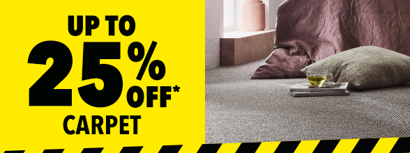 [Up to 25% off* Carpet]