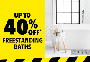 [Up to 40% off* Freestanding Baths]