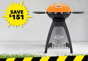 [BeefEater 'Bugg' 2-Burner BBQ with Trolley and Full Length Cover]