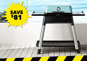 [Everdure by Heston Blumenthal 'Force MK2' 2-Burner Gas BBQ with Stand]