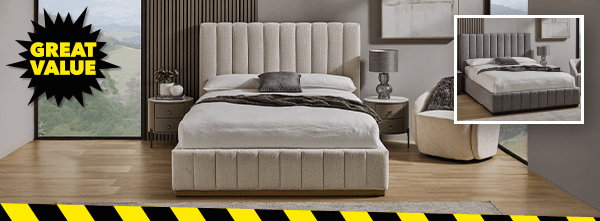 ['Zibal' Queen Bed]